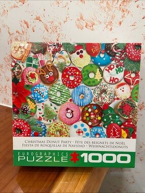 Eurographics Christmas Donut Party - 1000 Piece Puzzle
